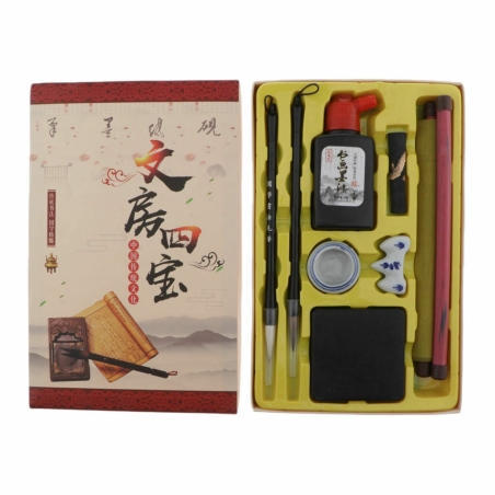 Kaligrafijos ir tapybos tušu (jap. sumi-e) rinkinys