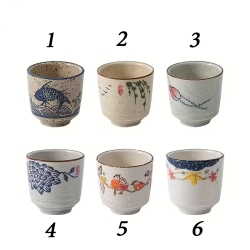 Japoniško stiliaus puodeliai