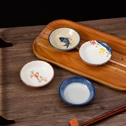 Japoniško dizaino lėkštutės